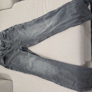 Hollister Women's Washed Gray Ultra High Rise Jeans